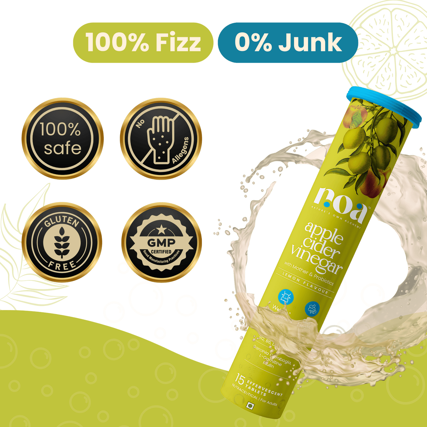 100% safe Noa's ACV