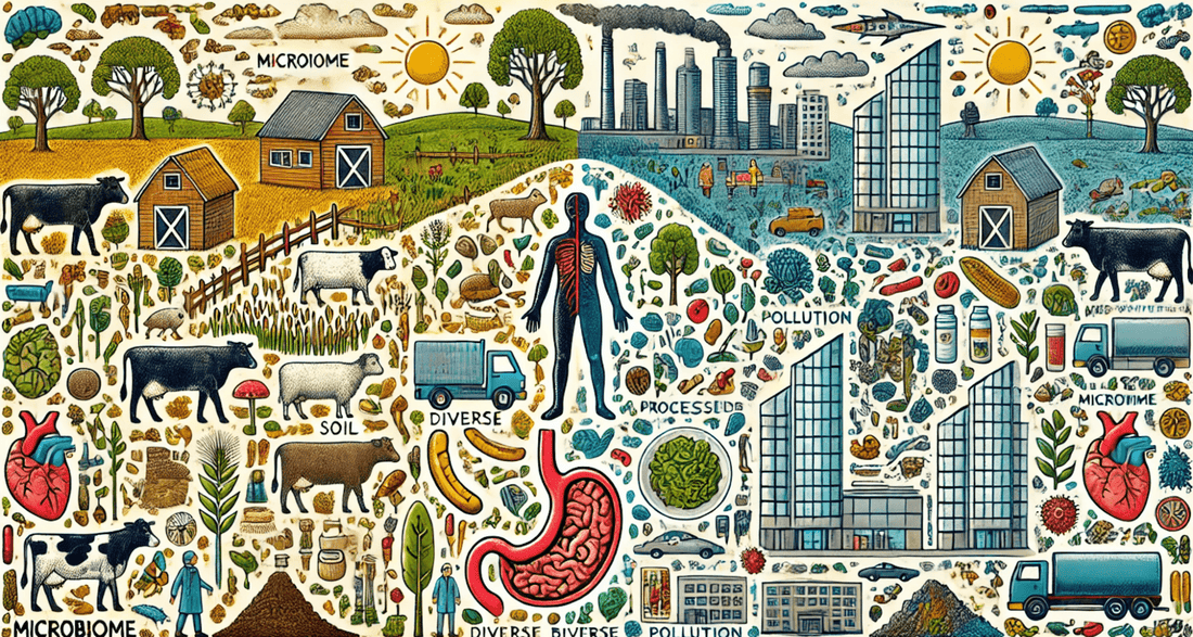 Rural Microbiome vs. Urban Microbiome
