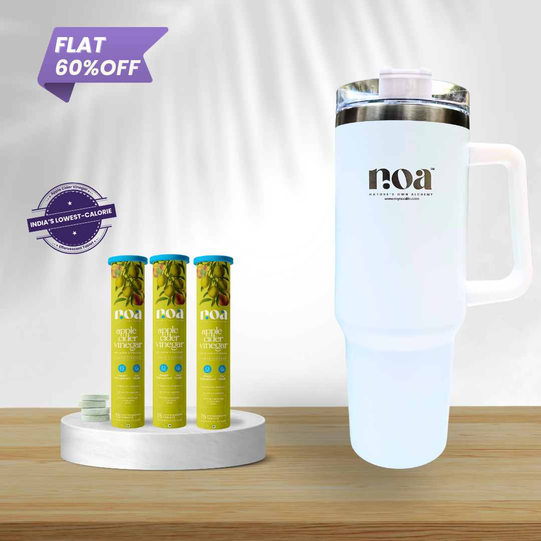 Apple Cider Vinegar Probiotics & Prebiotics Effervescent & Hydra+ Combo