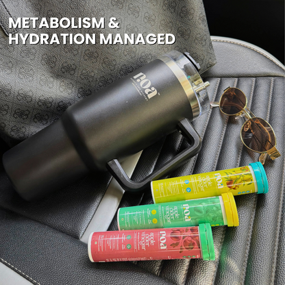 Apple Cider Vinegar Probiotics & Prebiotics Effervescent & Hydra+ Combo