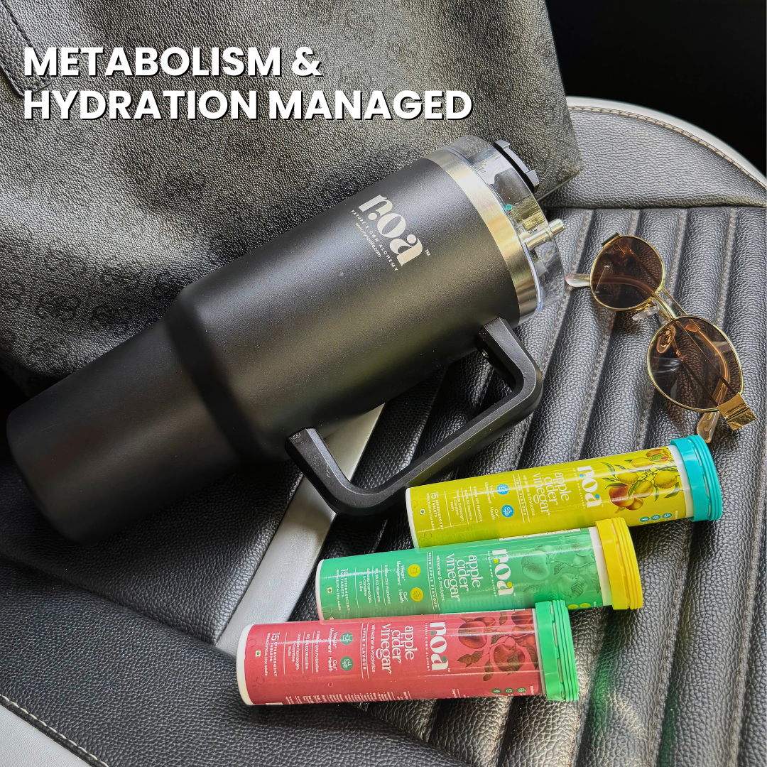Apple Cider Vinegar Probiotics & Prebiotics Effervescent & Hydra+ Combo