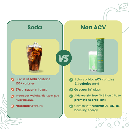 Apple Cider Vinegar Probiotics & Prebiotics Effervescent & Hydra+ Combo