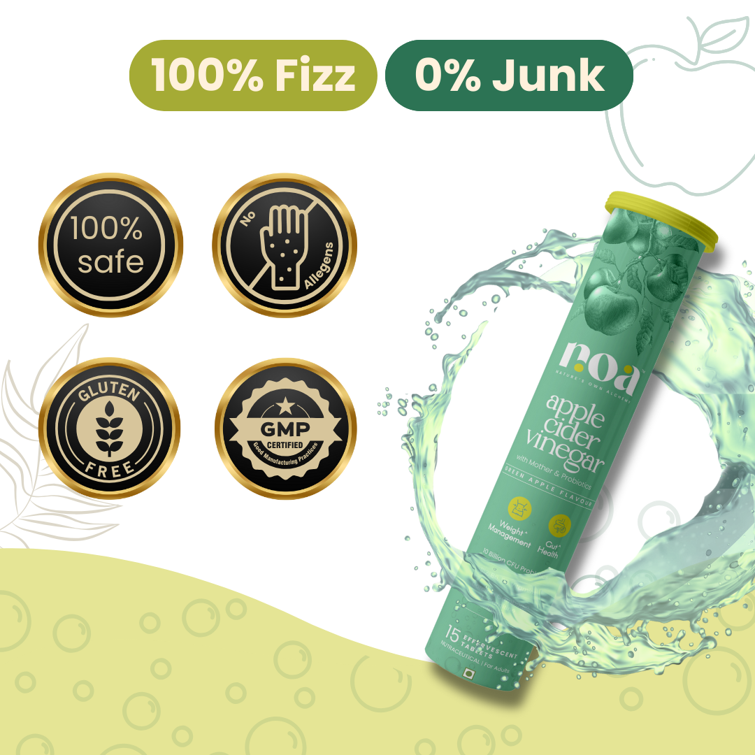 Apple Cider Vinegar Probiotics & Prebiotics Effervescent & Hydra+ Combo