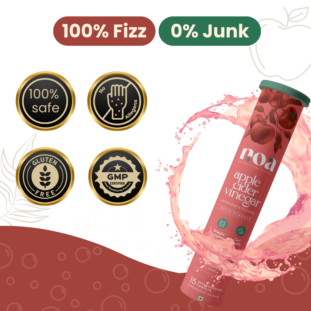Apple Cider Vinegar Probiotics & Prebiotics Effervescent & Hydra+ Combo