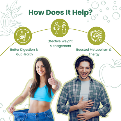 Apple Cider Vinegar Probiotics & Prebiotics Effervescent & Hydra+ Combo