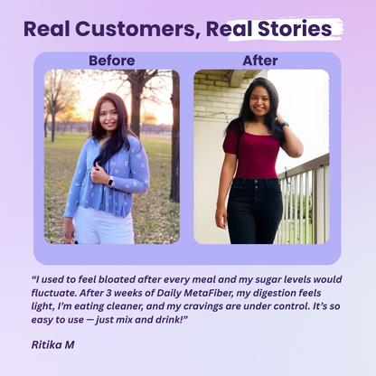 Daily MetaFiber with PHGG & Acacia Fiber