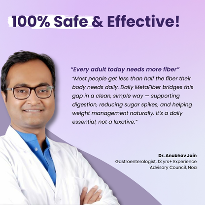 Daily MetaFiber with PHGG & Acacia Fiber